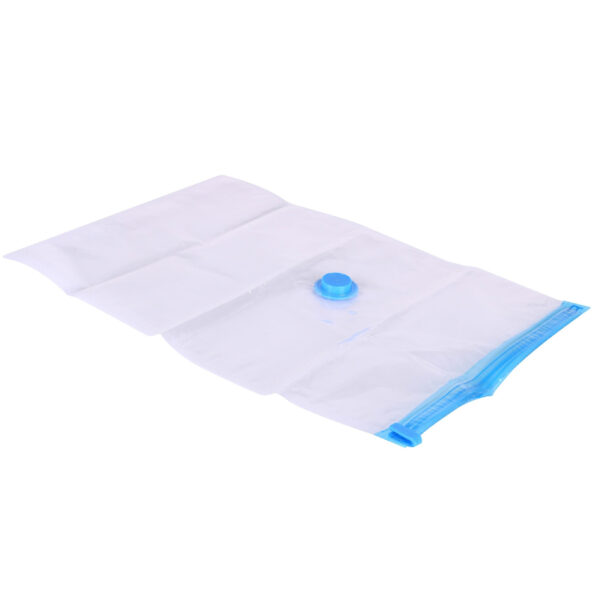 Vacuumzak voor kleding - Vacuum opbergzak - transparant - 70 x 100 cm